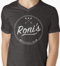 OUAT | Roni's Bar (White) Men's V-Neck T-Shirt