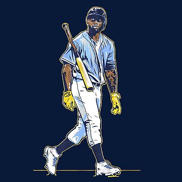 Women's Kevin Kiermaier RBI Slim Fit V-Neck T-Shirt - Heathered