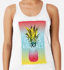 Glas Tiere Tour Poster Racerback Tank Top