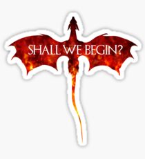 Shall we begin? Sticker
