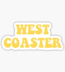 west coaster Sticker