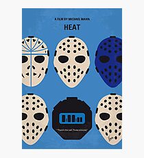 No621- Heat minimal movie poster Photographic Print