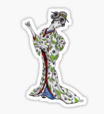 Graceful Geisha Sticker