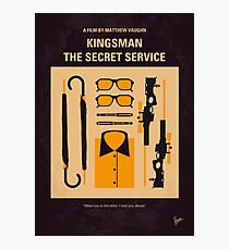 No758- Kingsman minimal movie poster Photographic Print