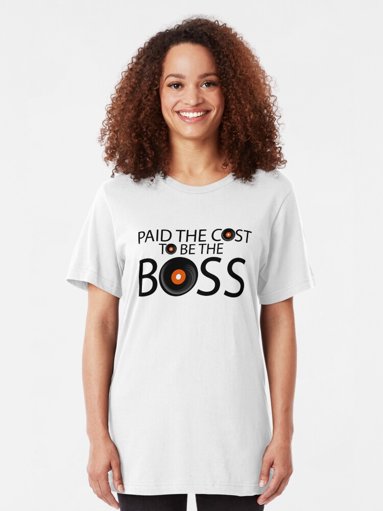 "Paid The Cost, To Be The Boss James Brown Design " Tshirt by