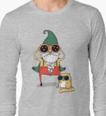 Wizard and Cat Long Sleeve T-Shirt