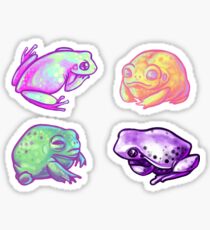 Silent Rainbow Friends Sticker