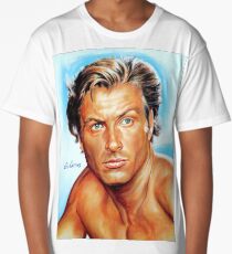 Lex Barker - Tarzan the Apeman, painting portrait, poster Long T-Shirt
