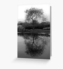 Autumn's Reflection Greeting Card