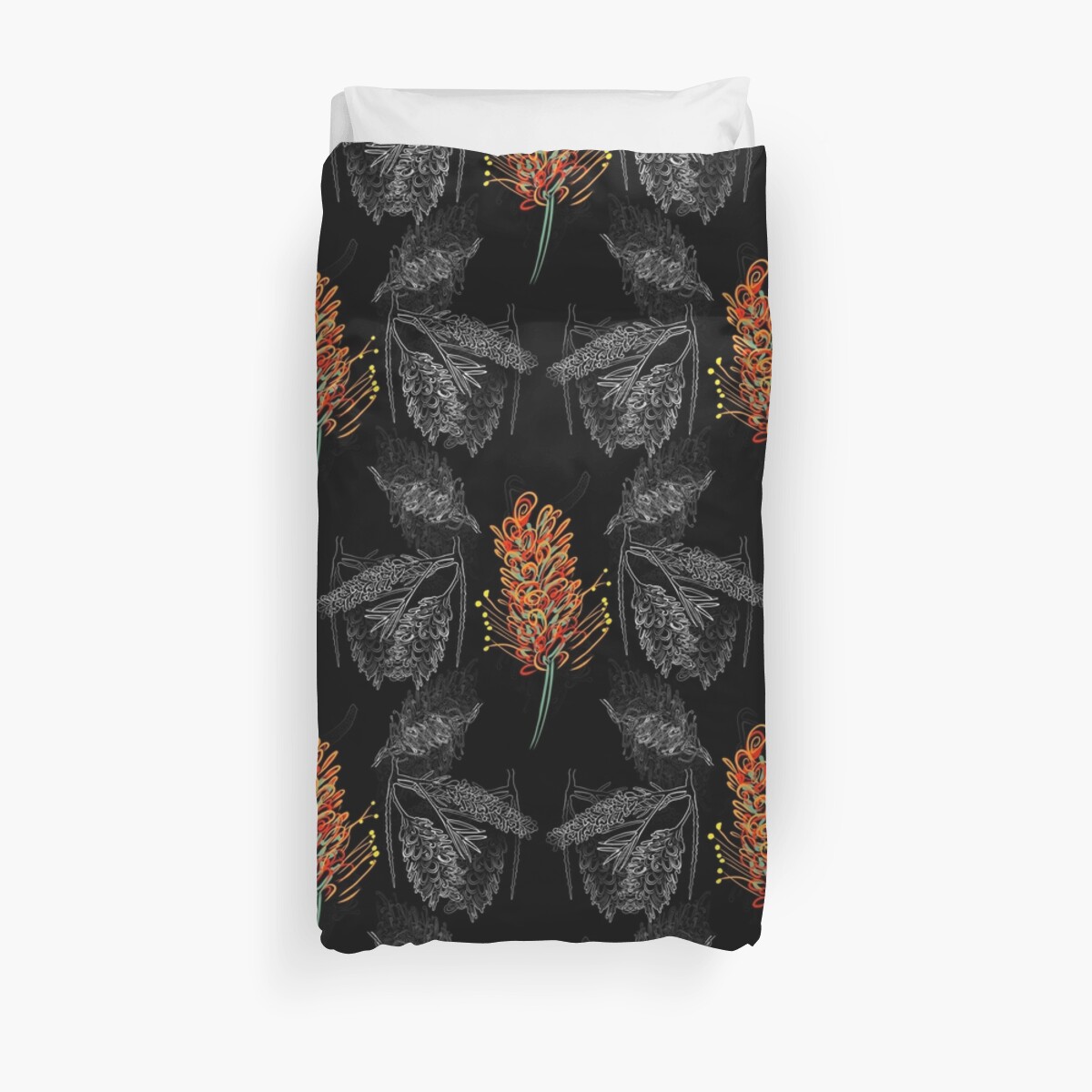 "Pretty Native Australian Flower Print" Duvet Covers by Annalee Beer Redbubble