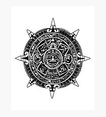 Mesoamerica - Aztec Calendar Photographic Print
