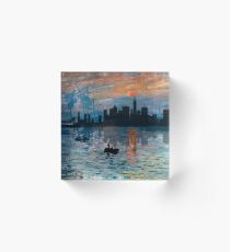 San Francisco Skyline 1 Acrylic Block