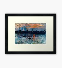 Washington Skyline 1 Framed Print