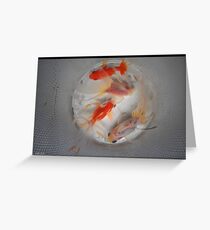 Poissons Greeting Card