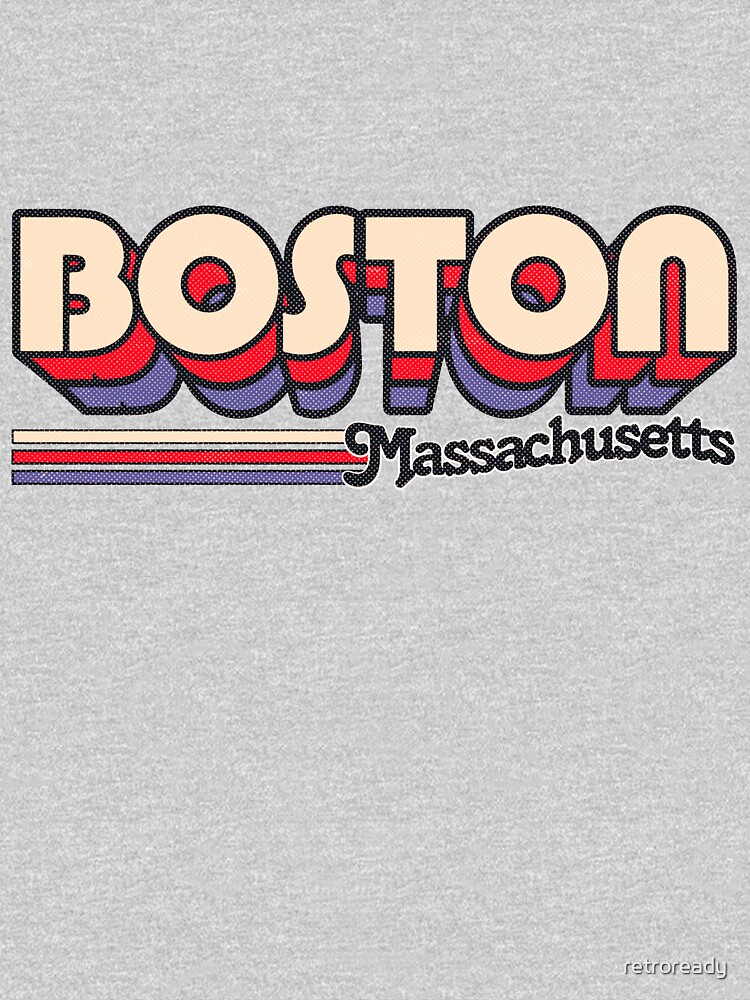 Boston, MA | City Stripes by retroready