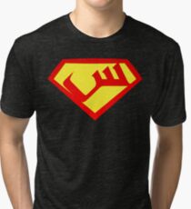 "Seen" Shield Tri-blend T-Shirt