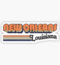 New Orleans, LA | City Stripes Sticker