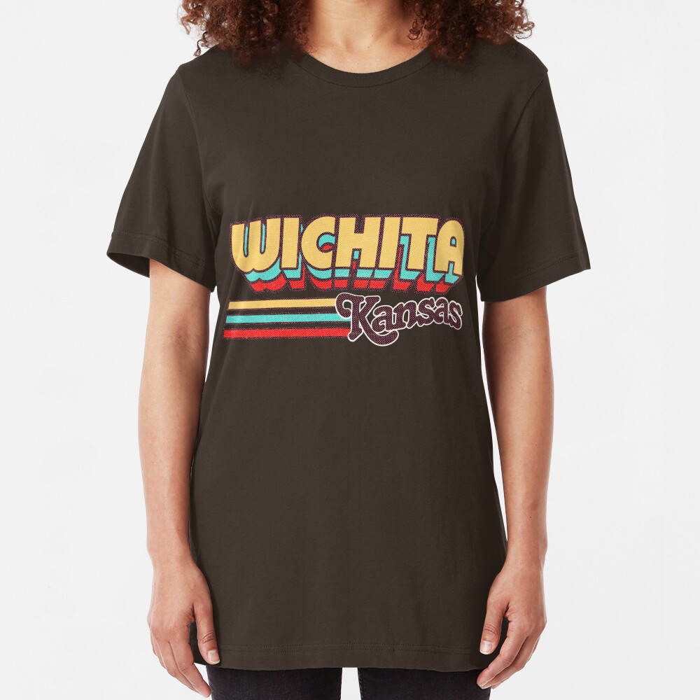 Wichita, KS | City Stripes Slim Fit T-Shirt