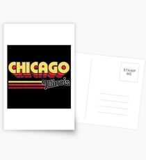 Chicago, IL | City Stripes Postcards