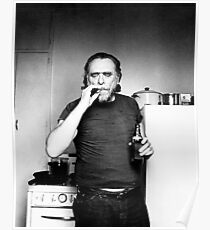 Bukowski Smokes Poster