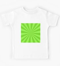 Light green rays Kids Tee