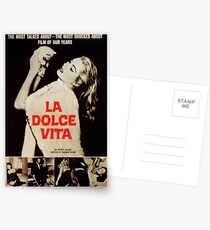 La dolce vita Postcards