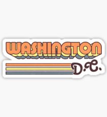 Washington, DC | City Stripes Sticker