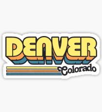 Denver, CO | City Stripes Sticker