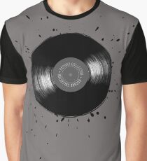Vinyl collector retro music turntable record player Graphic T-Shirt