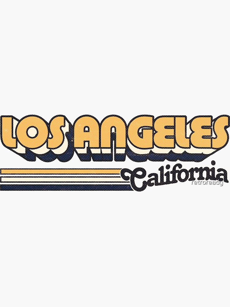 Los Angeles, CA | City Stripes by retroready