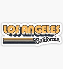 Pegatina Los Angeles, CA | Rayas de la ciudad