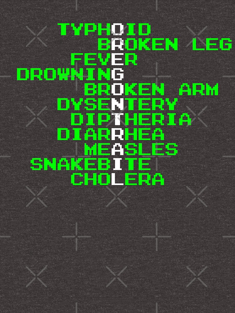 Oregon Trail - Ways to Die in the West by everyplate