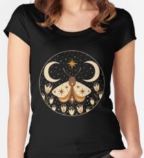 Between two moons Women's Fitted Scoop T-Shirt