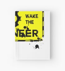 Do Not Wake The Engineer Art Design Hardcover Journal