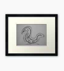 mythical bird Framed Print