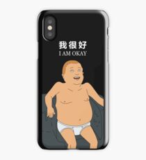 Bobby Hill - I Am Okay iPhone Case