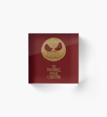 The Nightmare of Jacks Face Acrylic Block