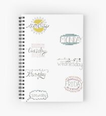 Sunday Funday Spiral Notebook