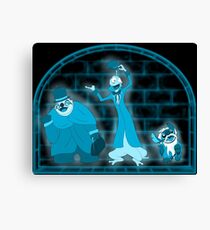 Hitchhiking Aliens Canvas Print