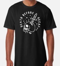 Death Before Decaf Long T-Shirt