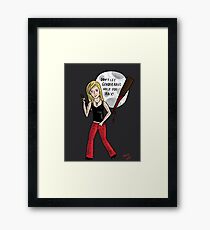 Buffy Framed Print