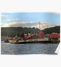 PS Waverley at Oban Poster