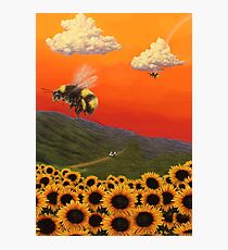 Flower Boy Poster Photographic Print