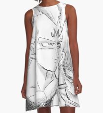 Majin Vegeta x Bulma A-Line Dress