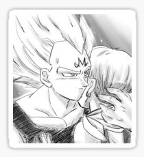 Pegatina Majin Vegeta Bulma x