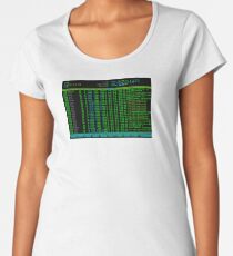 htop Linux Process Information Women's Premium T-Shirt