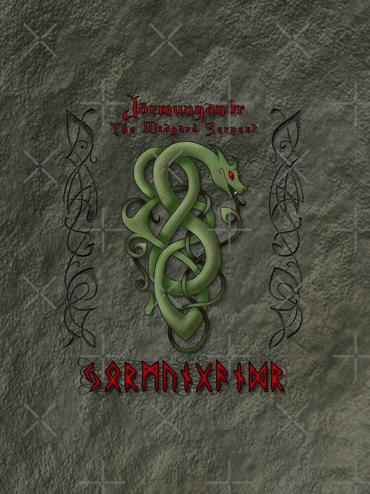 Jörmungandr The Midgard Serpant by Sarinilli