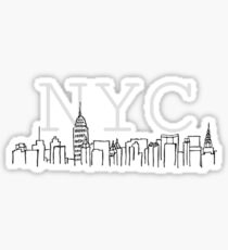 N-Y-C Sticker