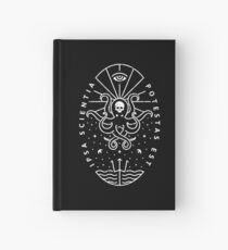 Wissen - Weiß / Schädel Notizbuch