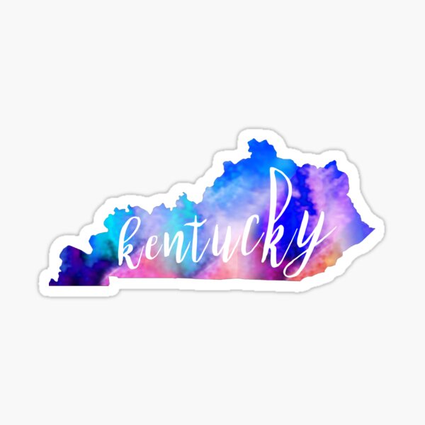 Kentucky - Aquarell Sticker